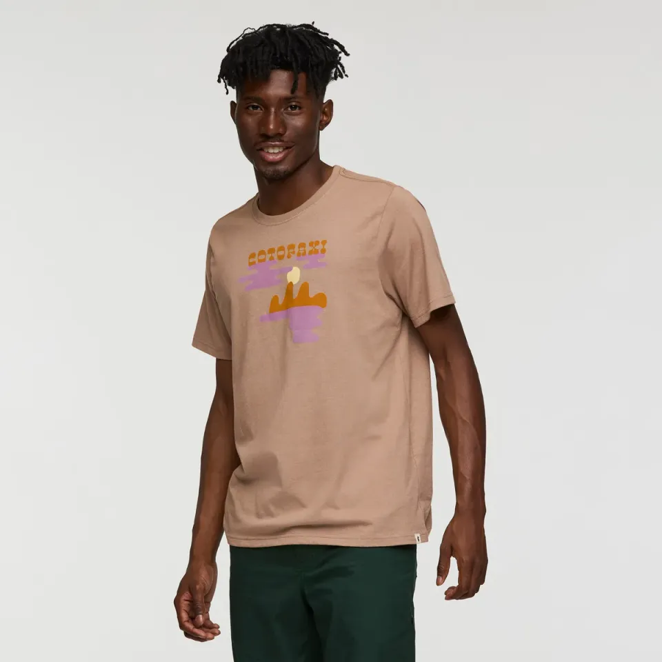 Cotopaxi Sunrise Lake T-shirt homme coton bio Reishi
