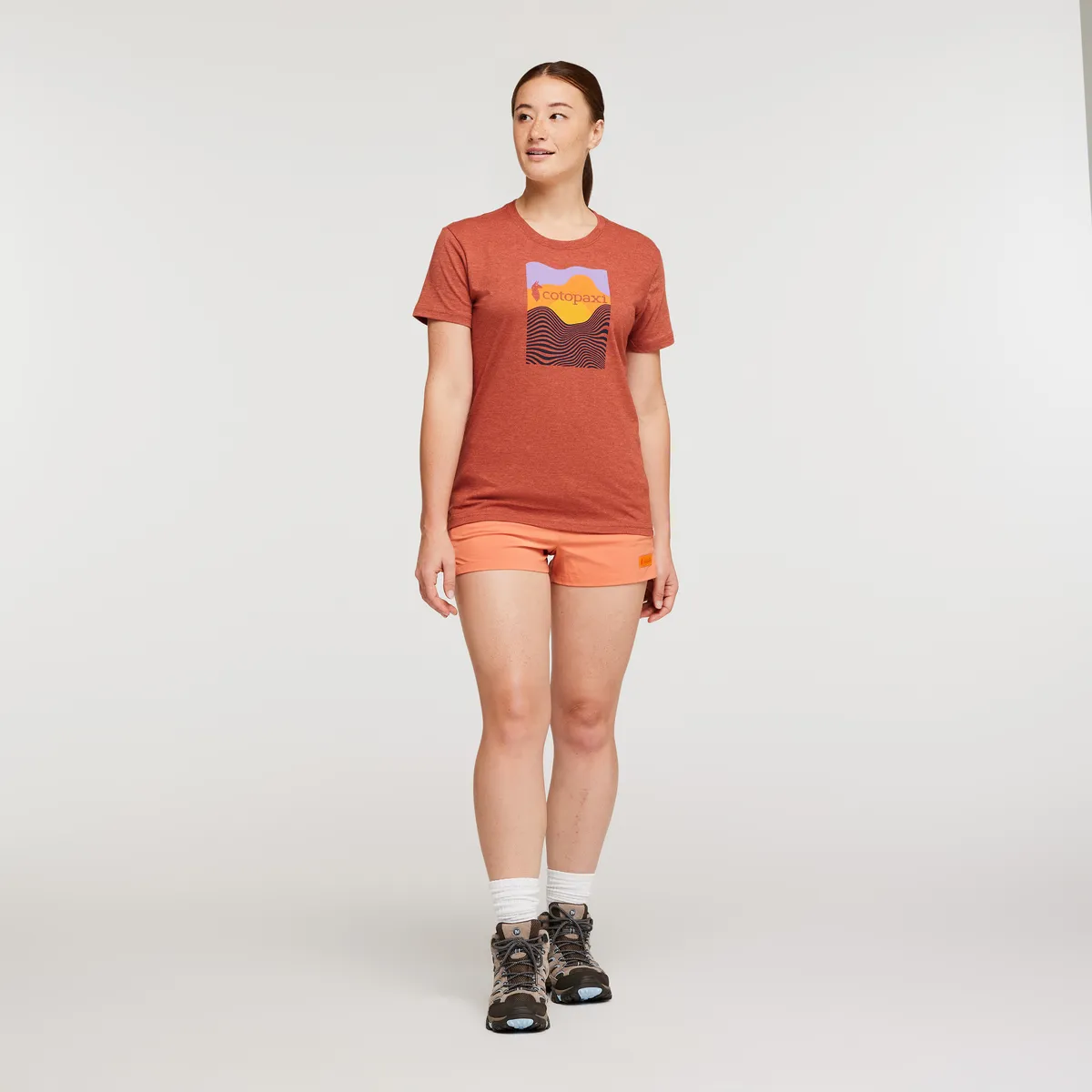 Cotopaxi Vibe t-shirt femme Bone imprimé