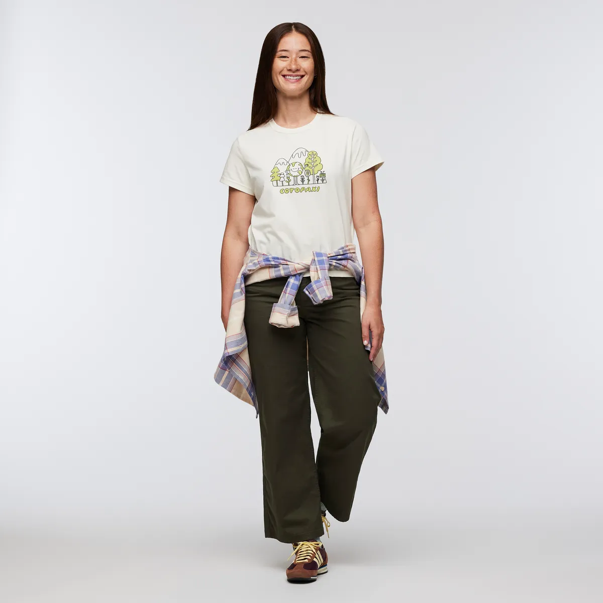 Cotopaxi Terra t-shirt femme Bone coton bio