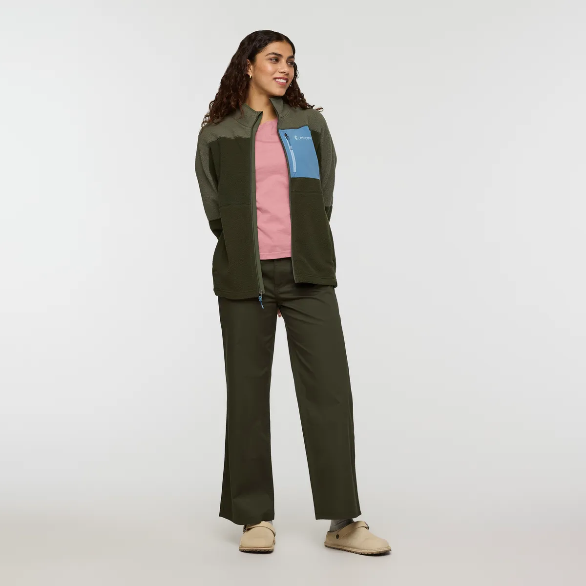 Cotopaxi Abrazo veste polaire femme Coffee zippée