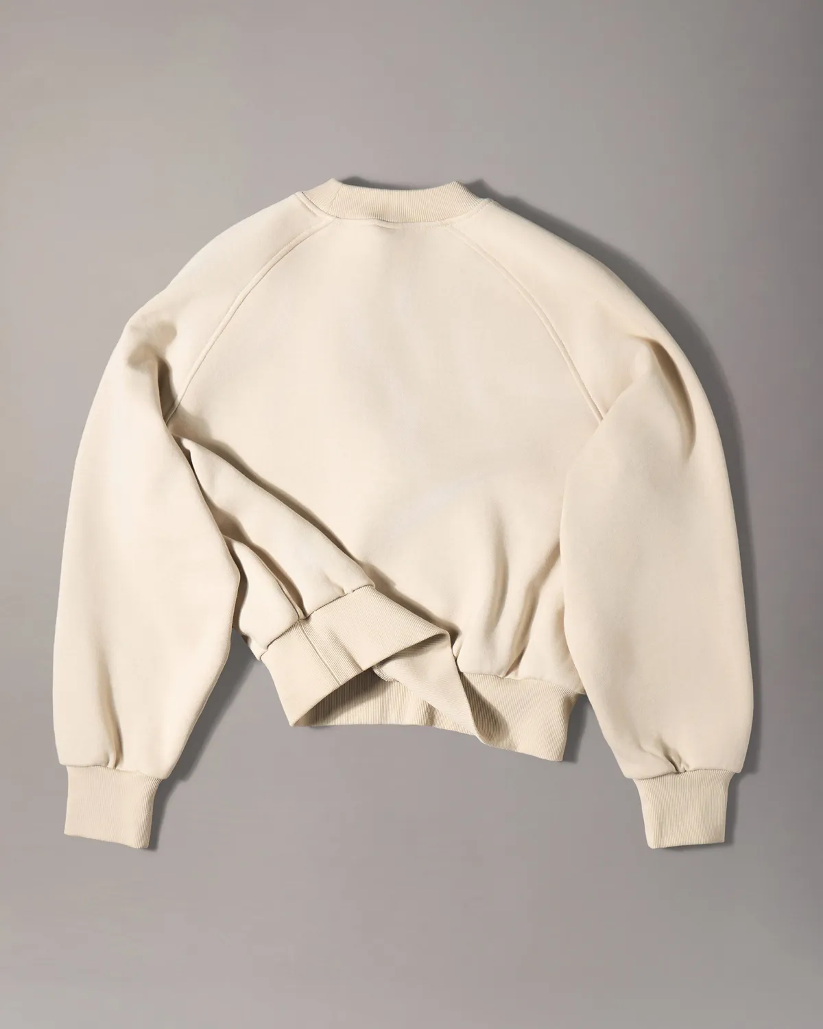 Moose Knuckles YYZ Crewneck sweat albâtre coton