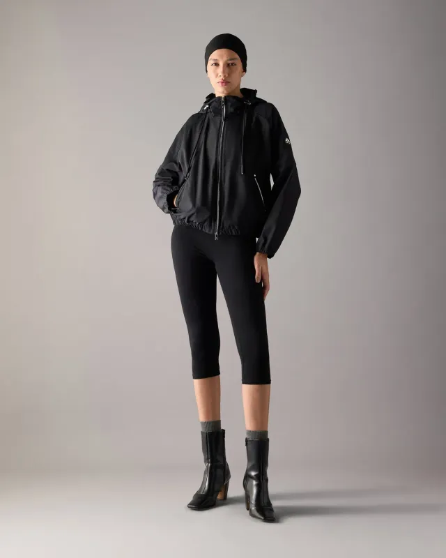 Moose Knuckles Elevate Veste capuche noire légère