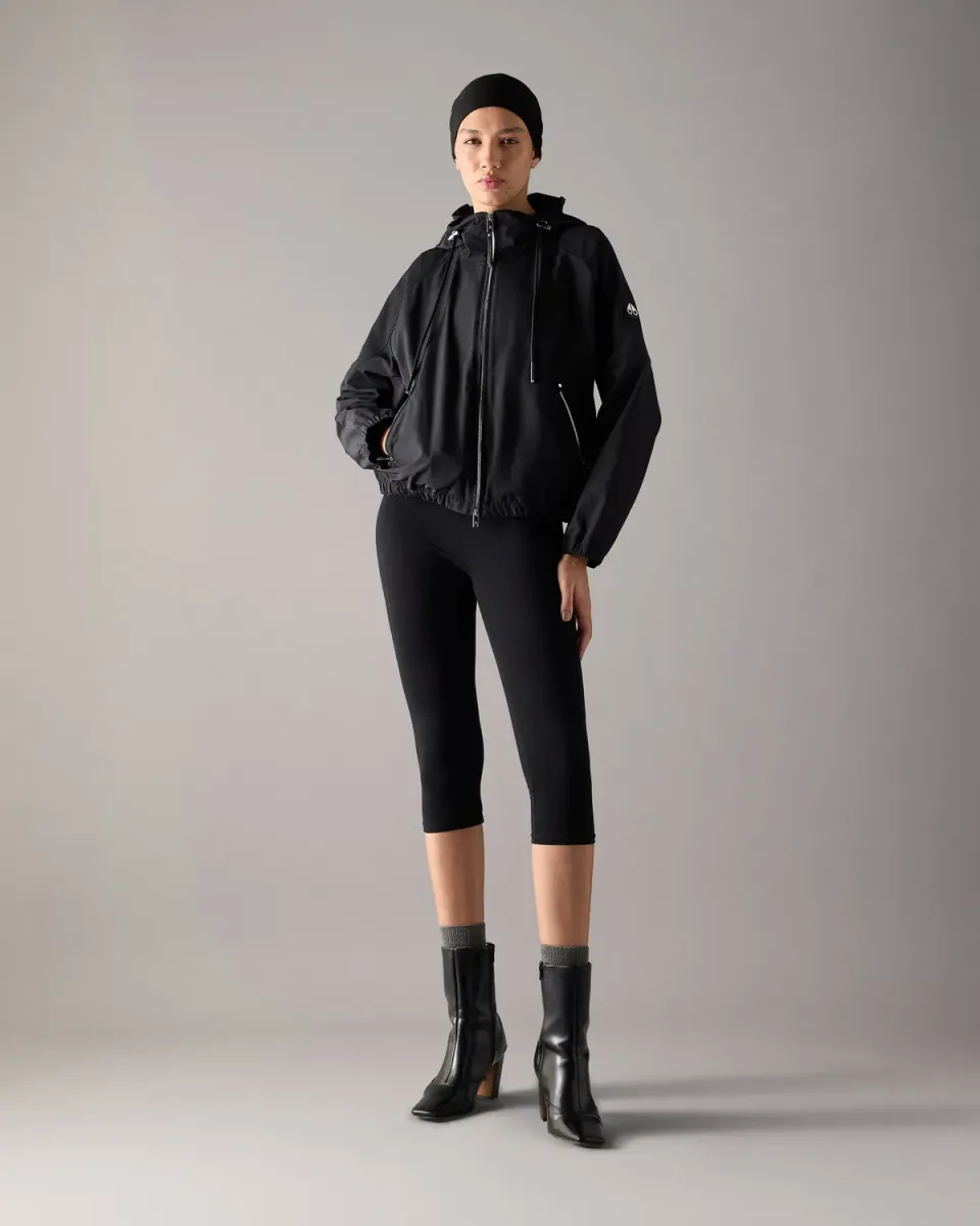Moose Knuckles Elevate Veste capuche noire légère