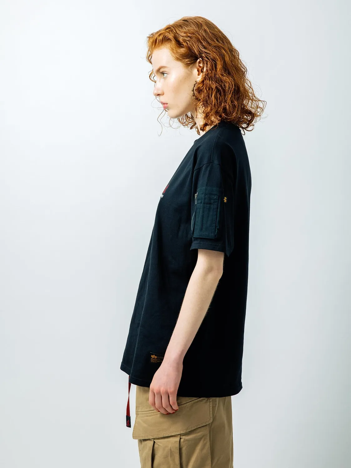 Alpha Industries Gramicci Cigar Pocket Tee t-shirt coton noir