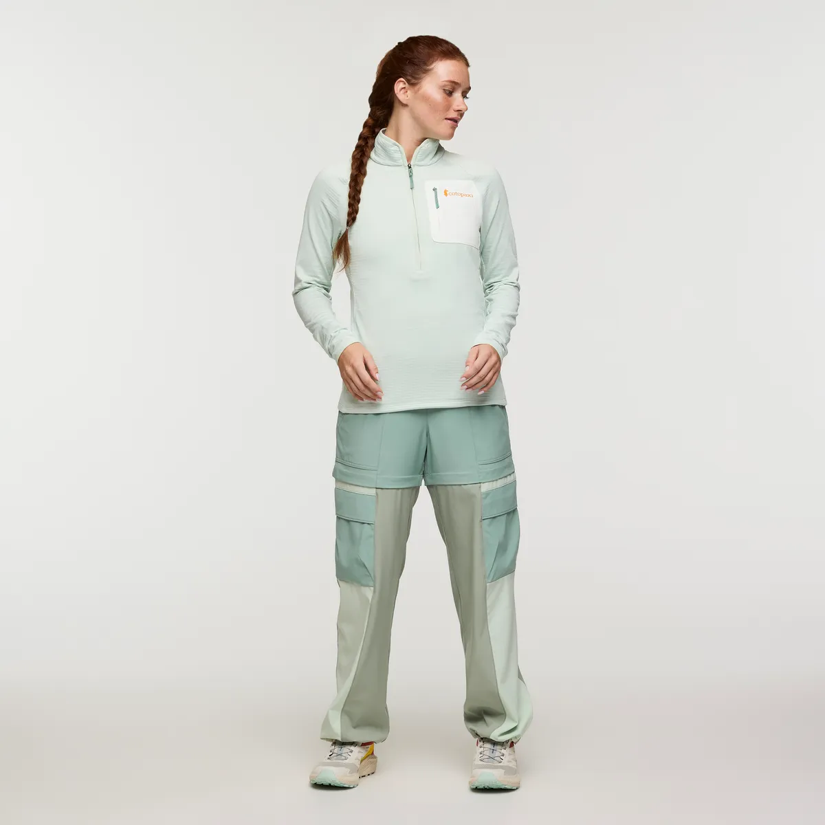 Cotopaxi Otero polaire femme Foam demi-zip technique