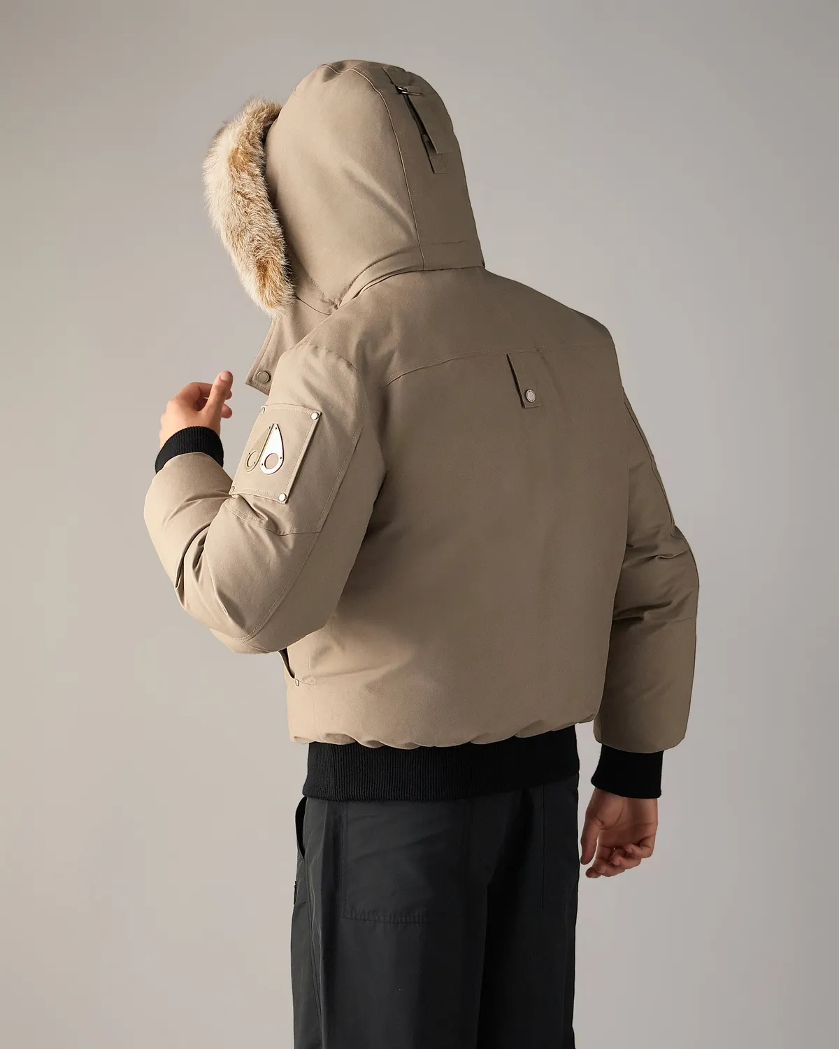 Moose Knuckles Originals Ballistic Bomber doudoune ashen-bronze