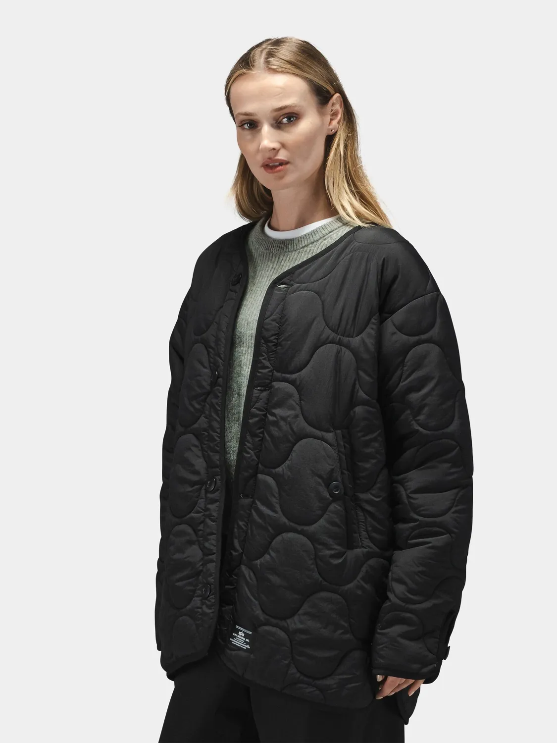 Alpha Industries ALS/92 Mod Liner veste réversible noir femme