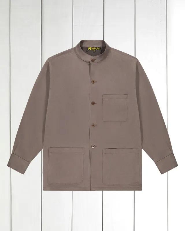 Hollington Chestnut Pinstripe veste chemise Tencel taille 56
