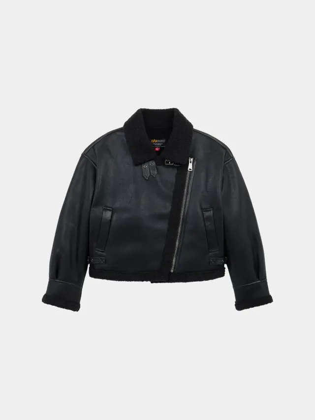 Alpha Industries Grove Moto veste femme black chaude