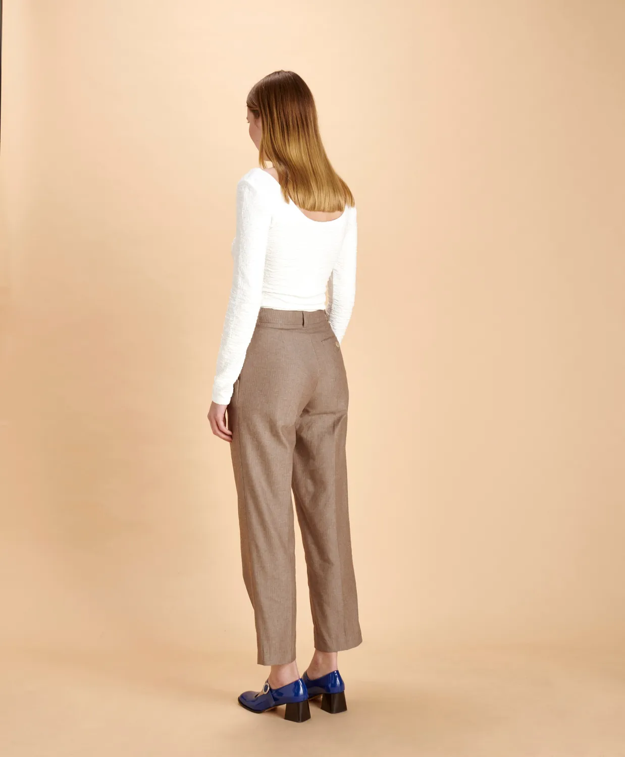 Soubacq Linen pantalon femme lin-coton