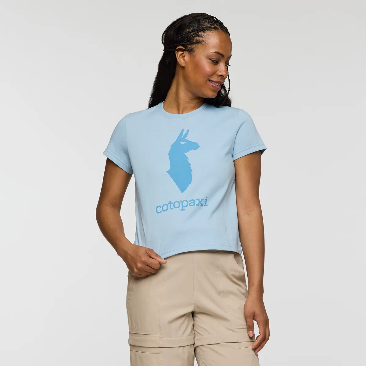 Cotopaxi Llama t-shirt femme Dusty Rose coton bio