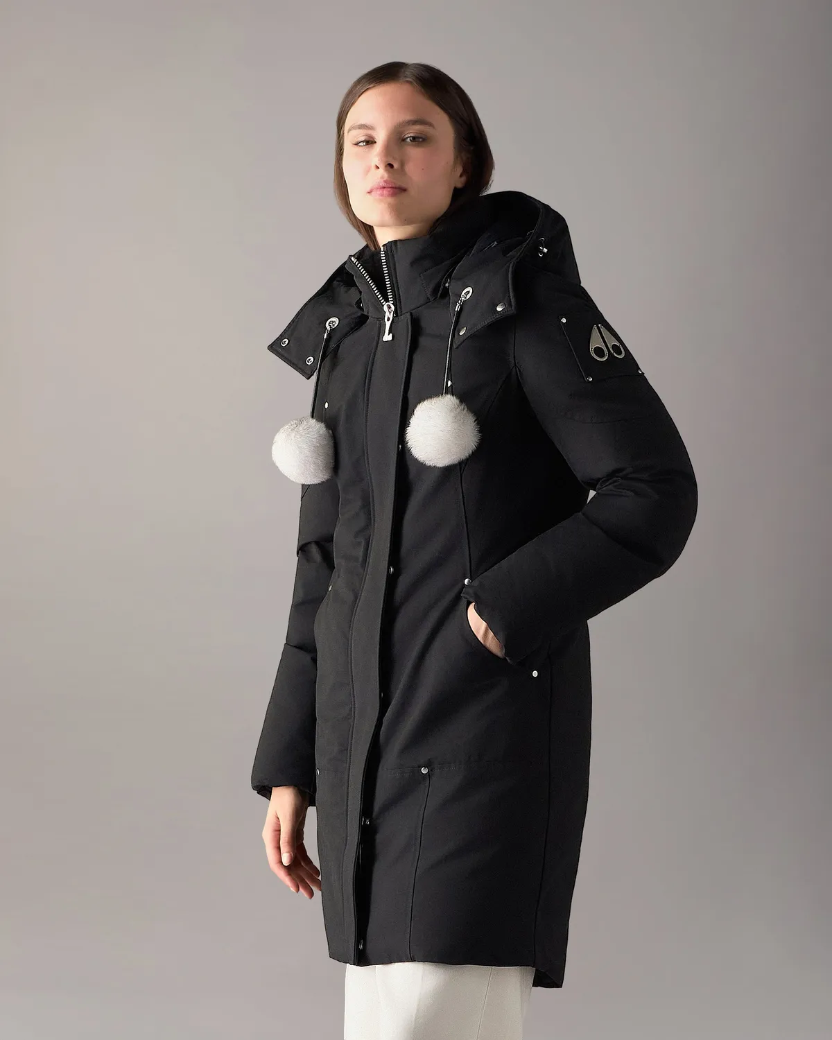 Moose Knuckles Stirling parka noir duvet grand froid