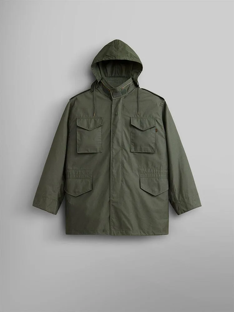 Alpha Industries M-65 field jacket olive nylon coton