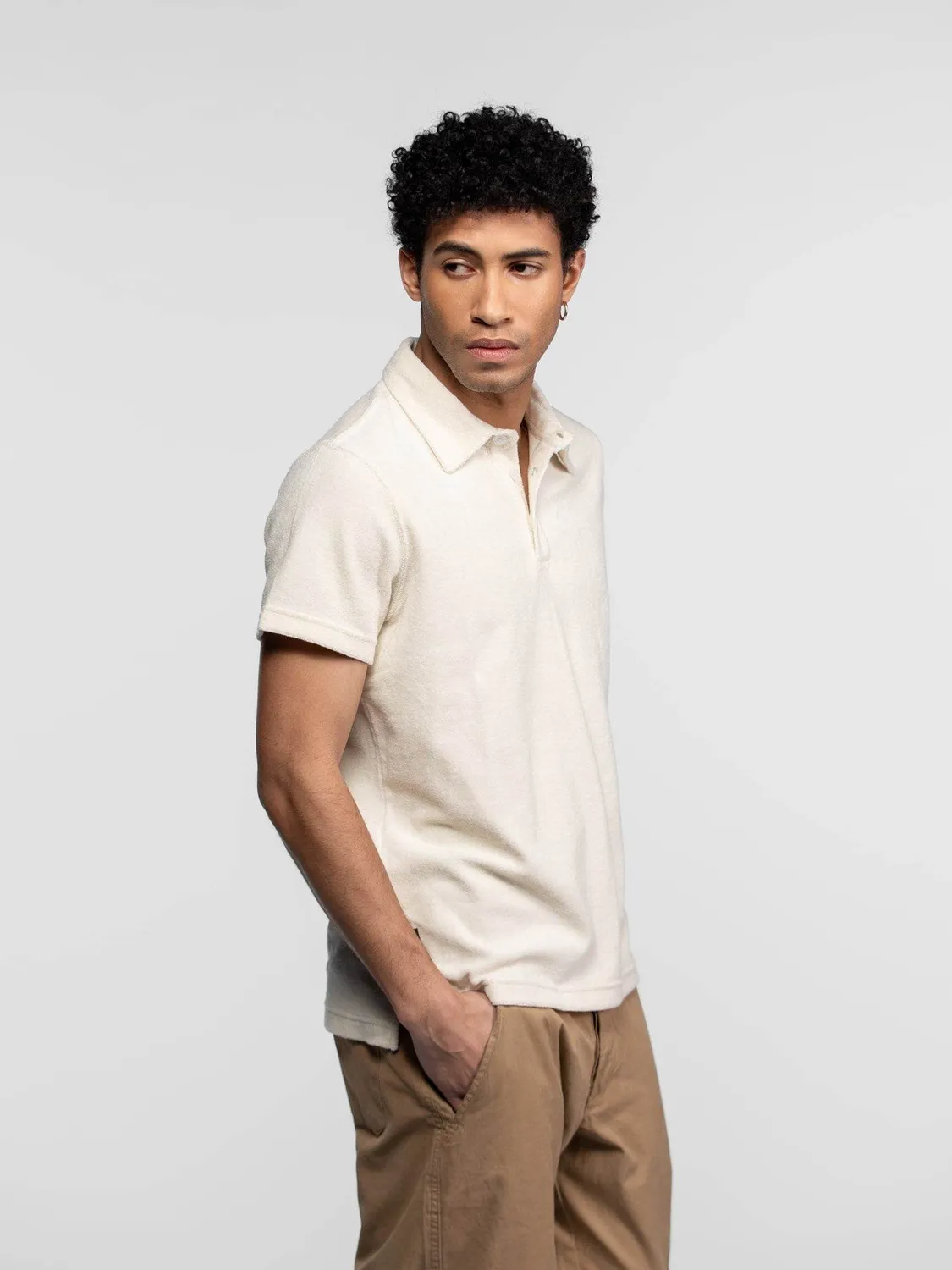 Daytona Brody polo éponge homme corail été