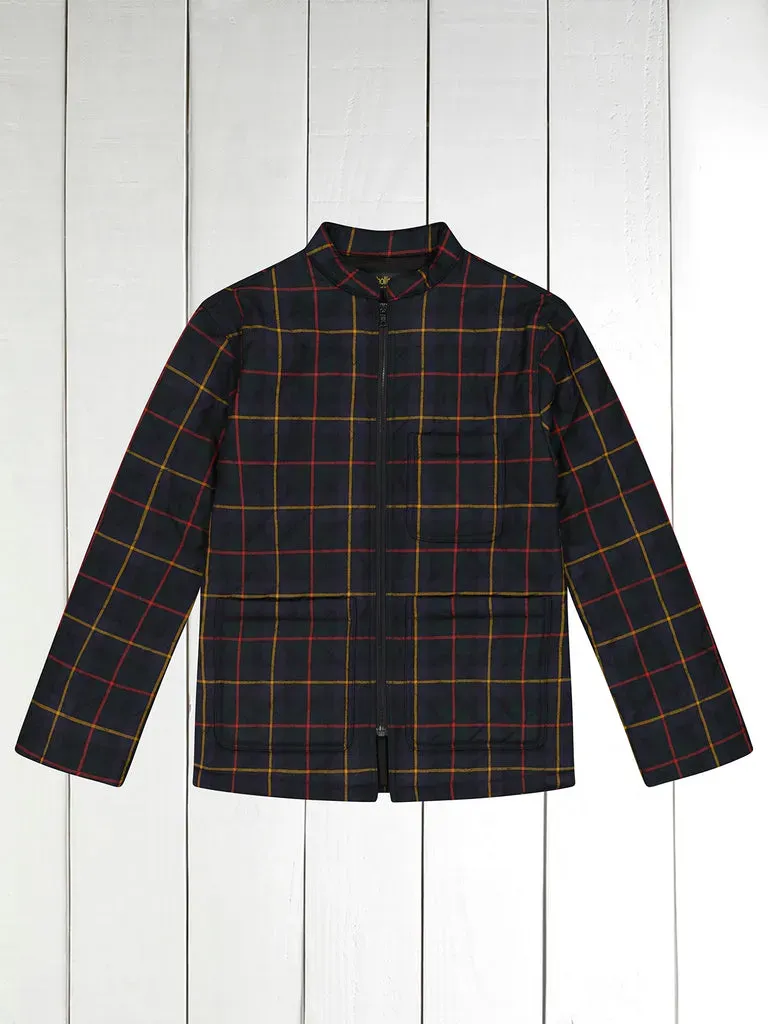 Hollington Naipaul blouson matelassé tartan MacLeod