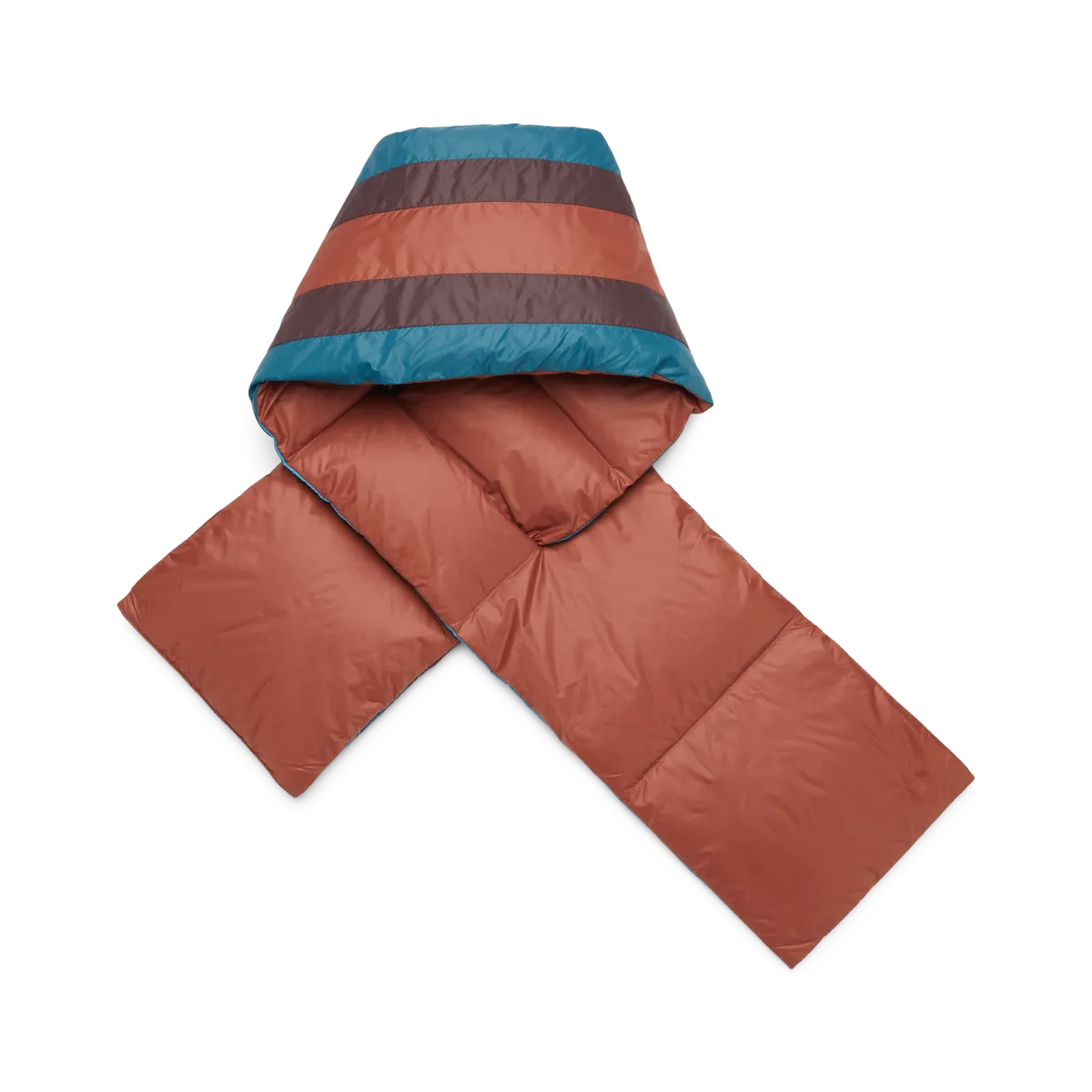 Cotopaxi Fuego écharpe duvet Wine Stripes chaude