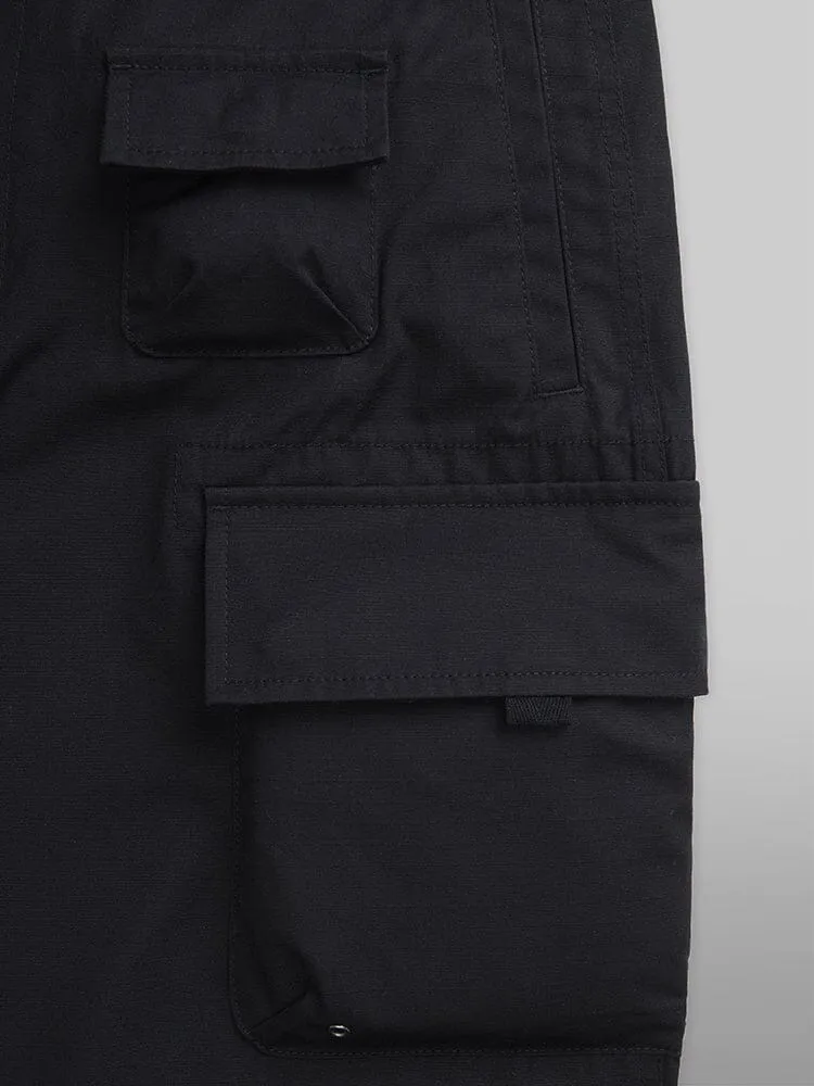 Alpha Industries Convertible Cargo Pant pantalon cargo noir 2-en-1