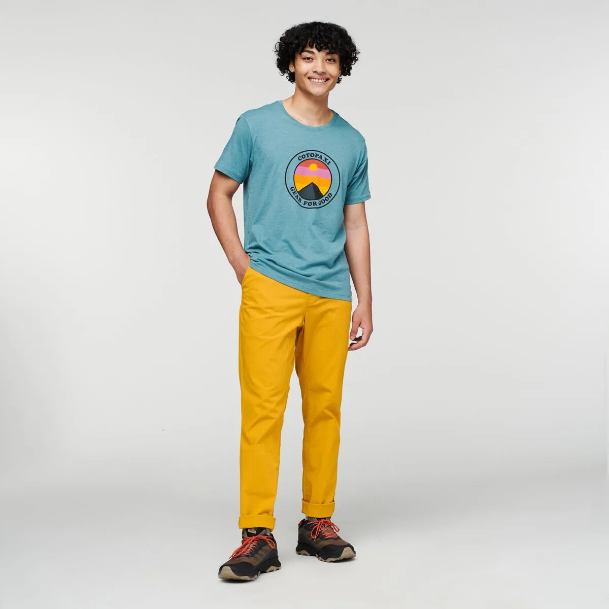 Cotopaxi Sunny Side T-shirt homme Maritime logo