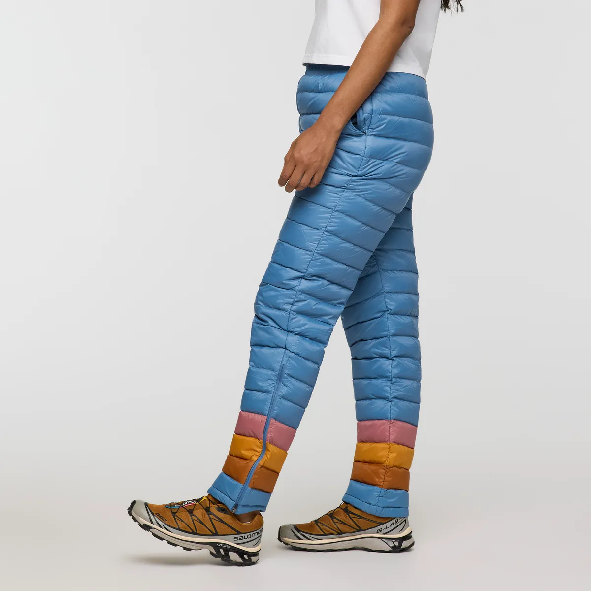 Cotopaxi Fuego pantalon duvet femme Fjord Stripes 800
