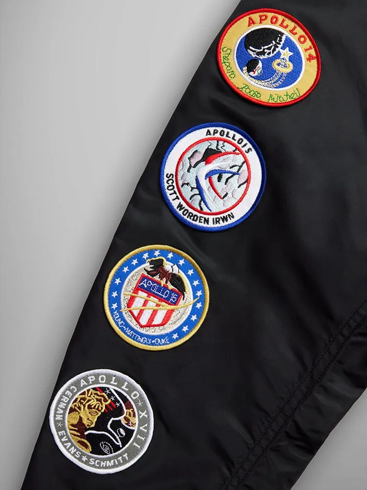 Alpha Industries L-2B Apollo bomber noir nylon patches NASA