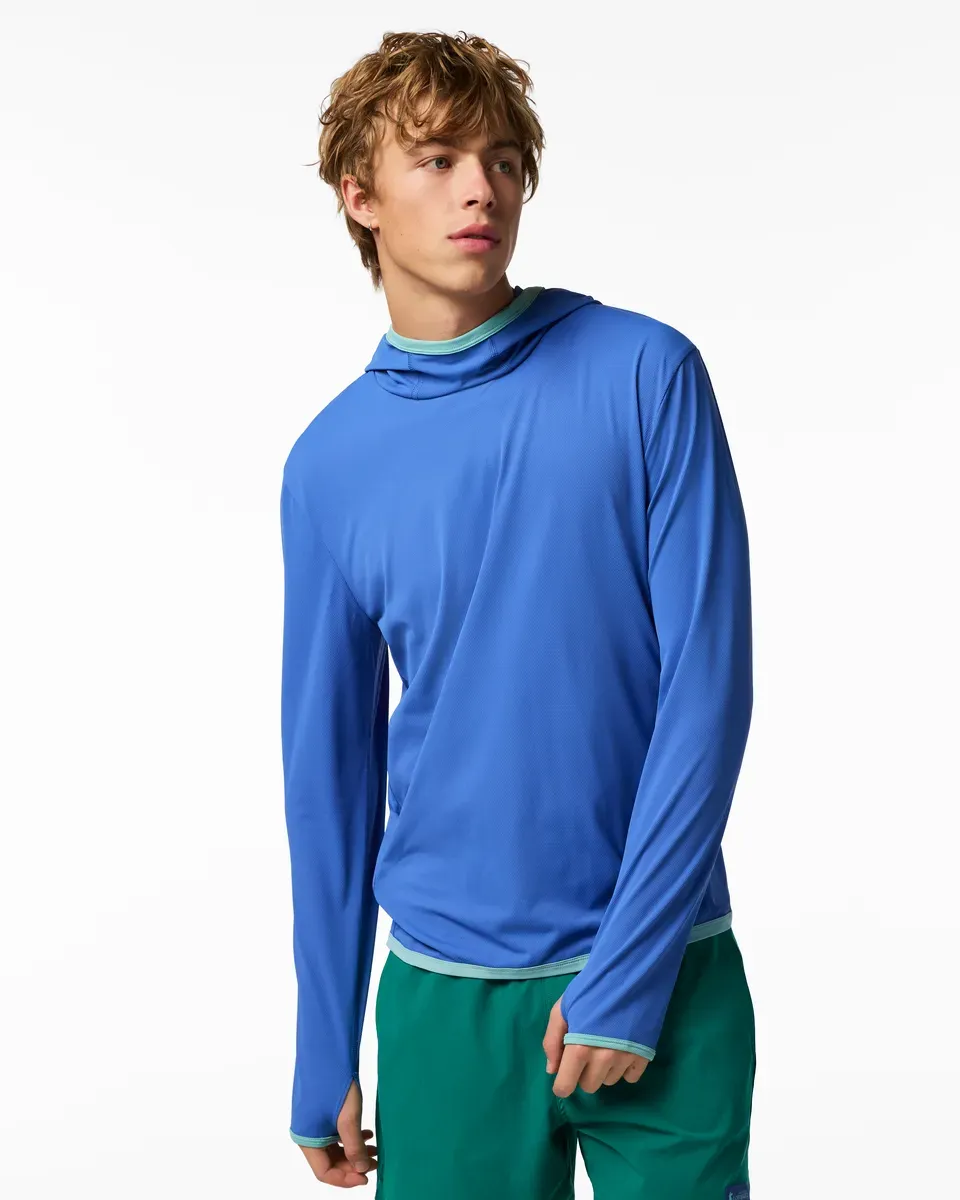 Cotopaxi Sombra Sun Hoodie sweat à capuche Malachite UPF 50+