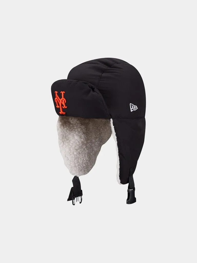Alpha Industries Mets Puffer chapka trapper noire chaude sherpa