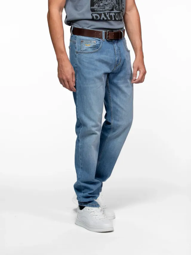 Daytona Hachidaka jean slim mid wash taille mi-haute
