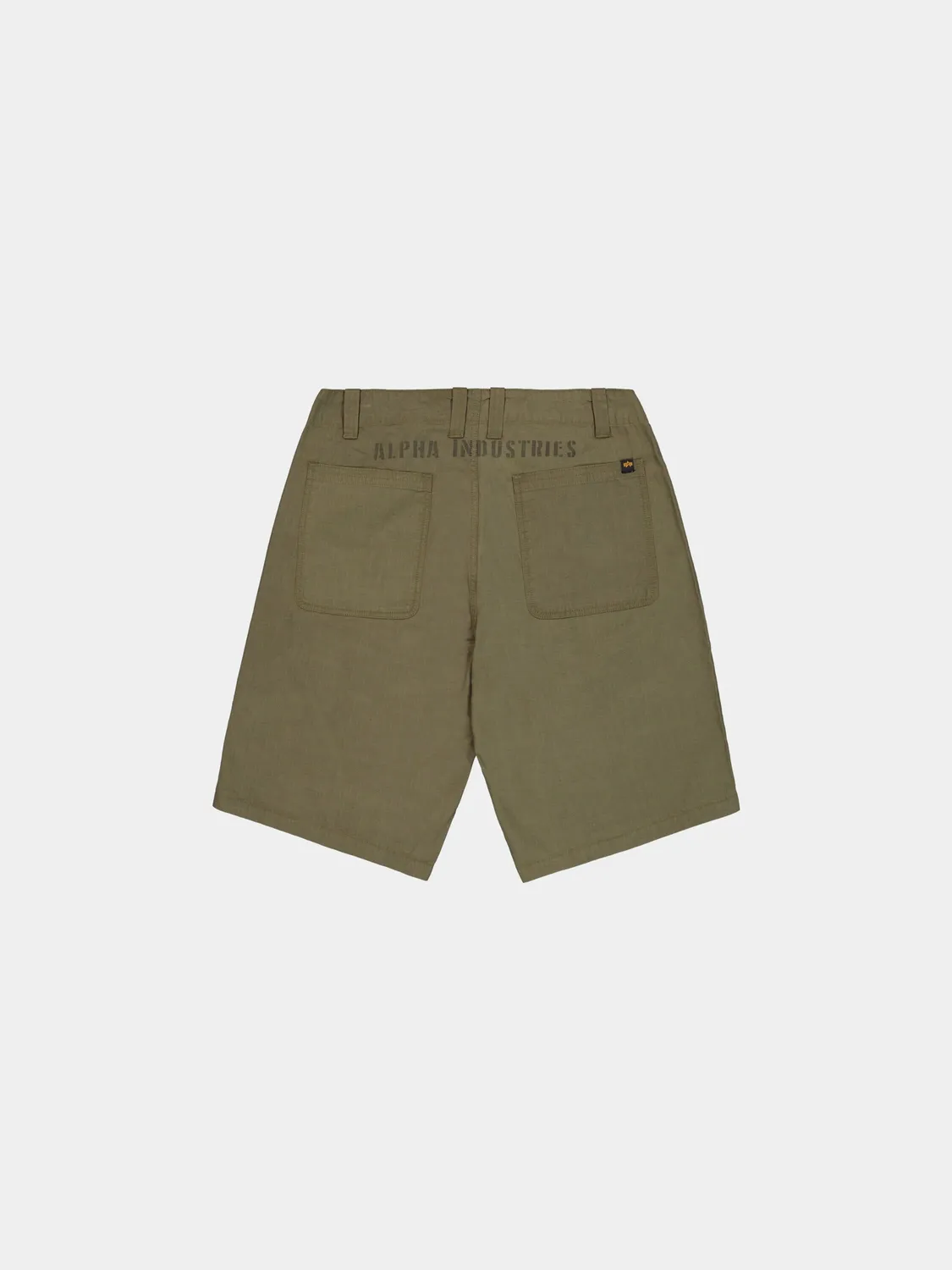 Alpha Industries P41 HBT short cargo homme olive grand été