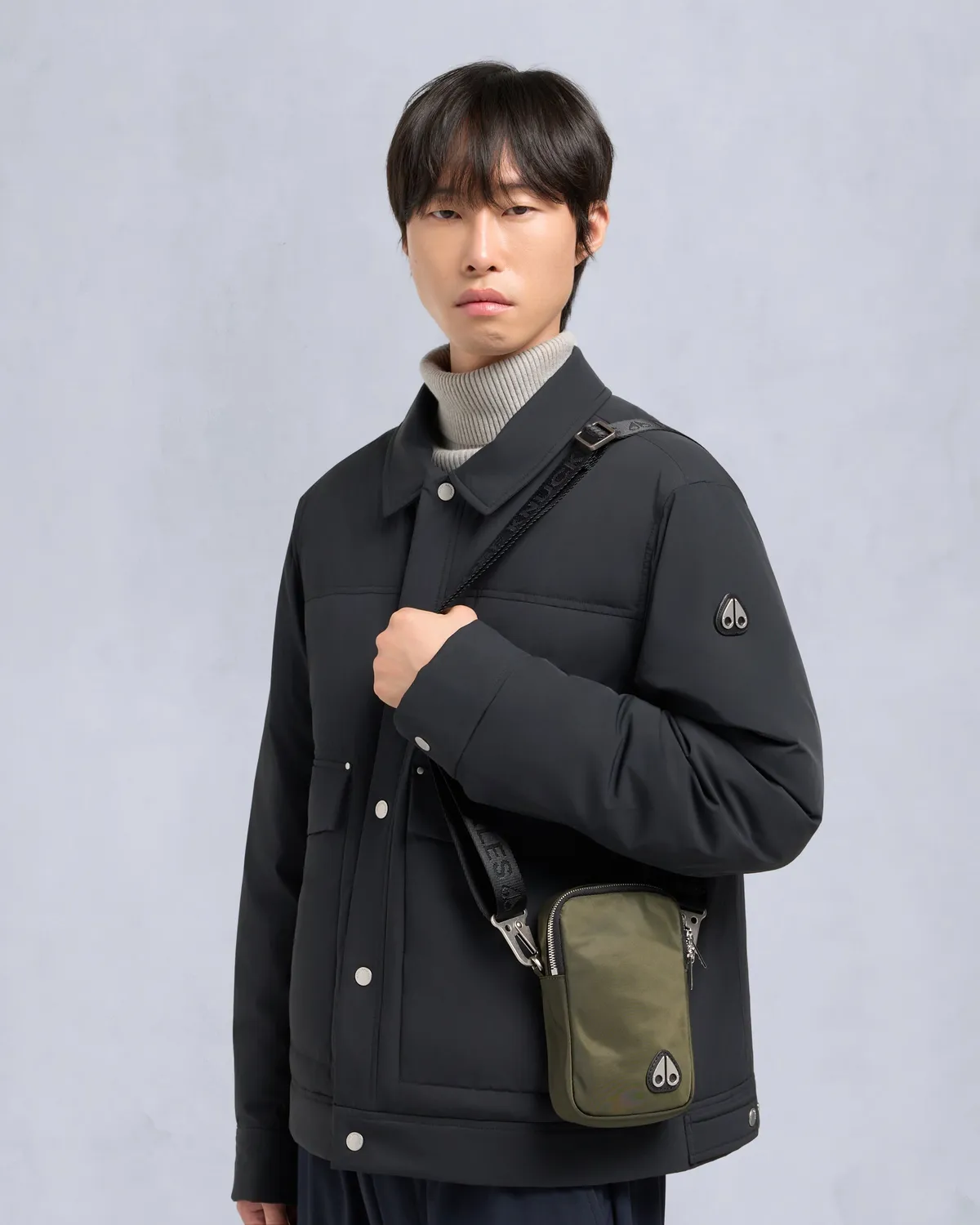 Moose Knuckles Dial Sac Bandoulière Noir Taille Unique