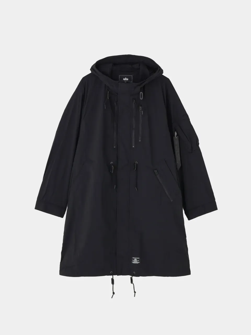 Alpha Industries White Mountaineering parka fishtail noire