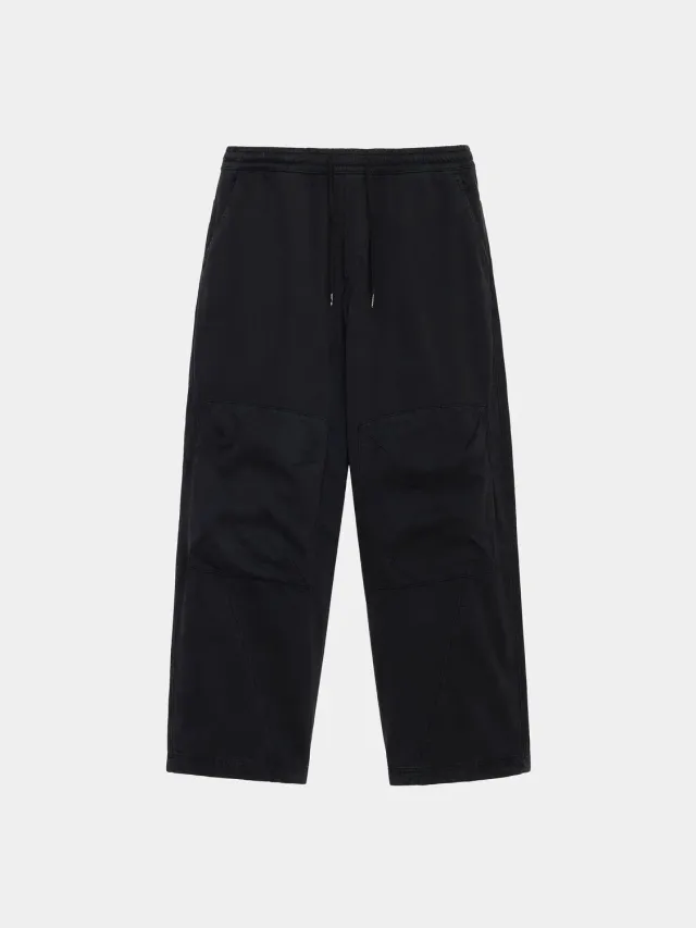 Alpha Industries Oversized Washed pantalon noir coton