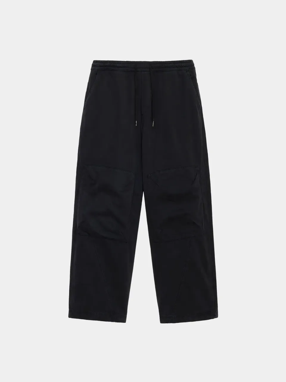 Alpha Industries Oversized Washed pantalon noir coton