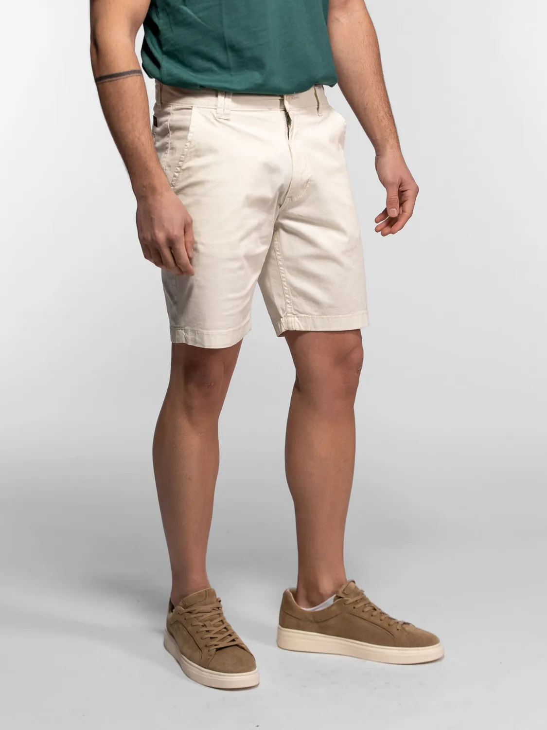 DAYTONA Juneauter short chino homme beige coton