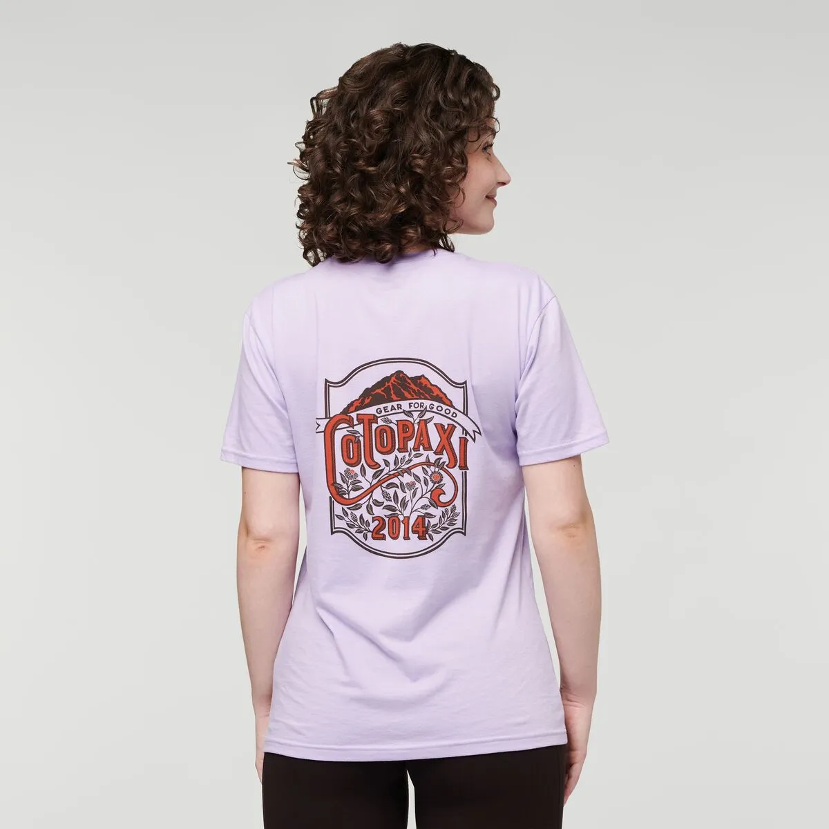 Cotopaxi Wild West T-shirt femme Silver Leaf graphique