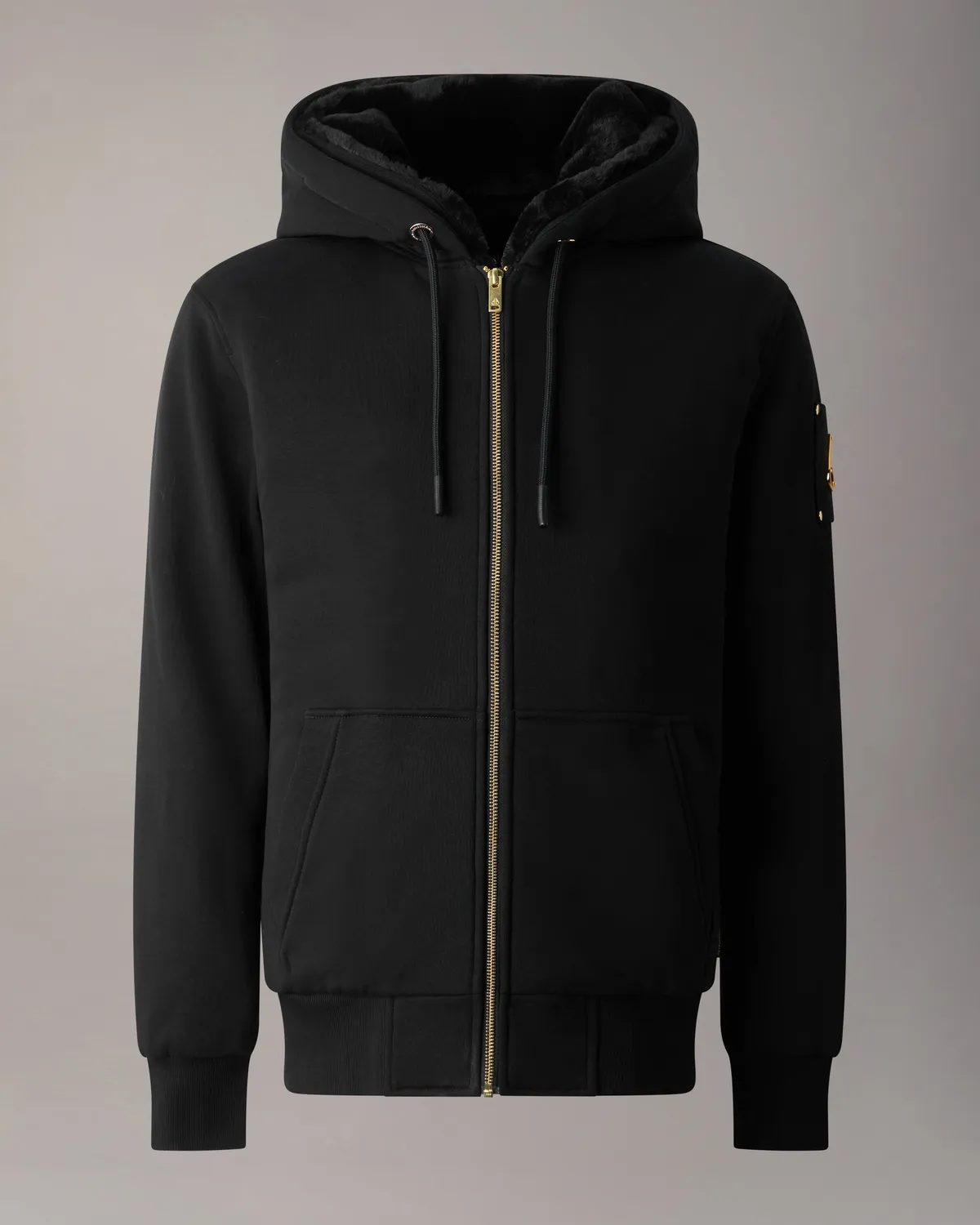 Moose Knuckles Gold Series Classic Bunny sweat à capuche noir