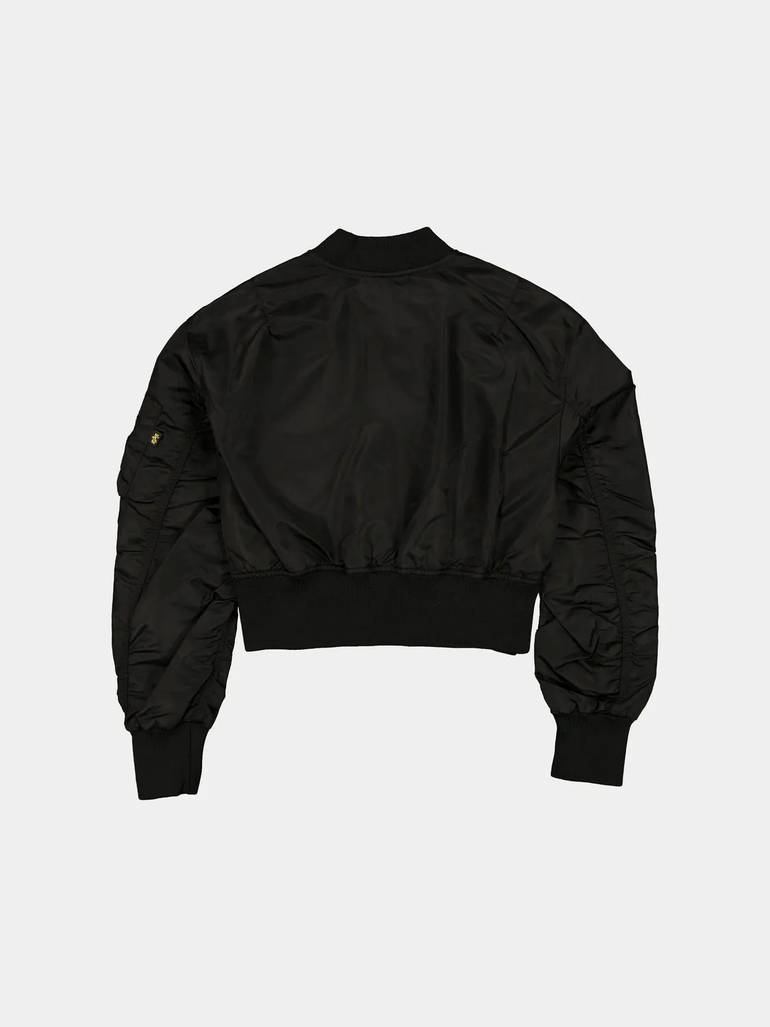 Alpha Industries L-2B Dallas Cowboys bomber femme cropped noir