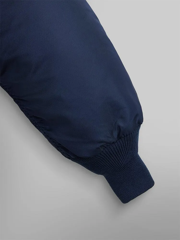 Alpha Industries B-15 bomber col fourrure noir déperlant