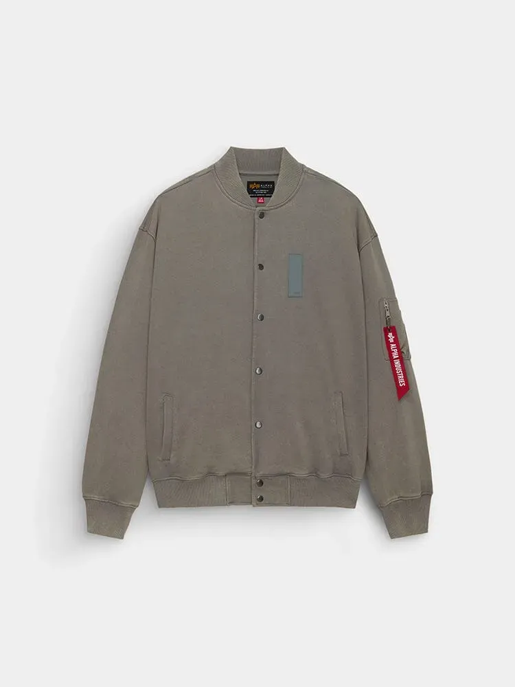 Alpha Industries French Terry MA-1 veste molleton gris
