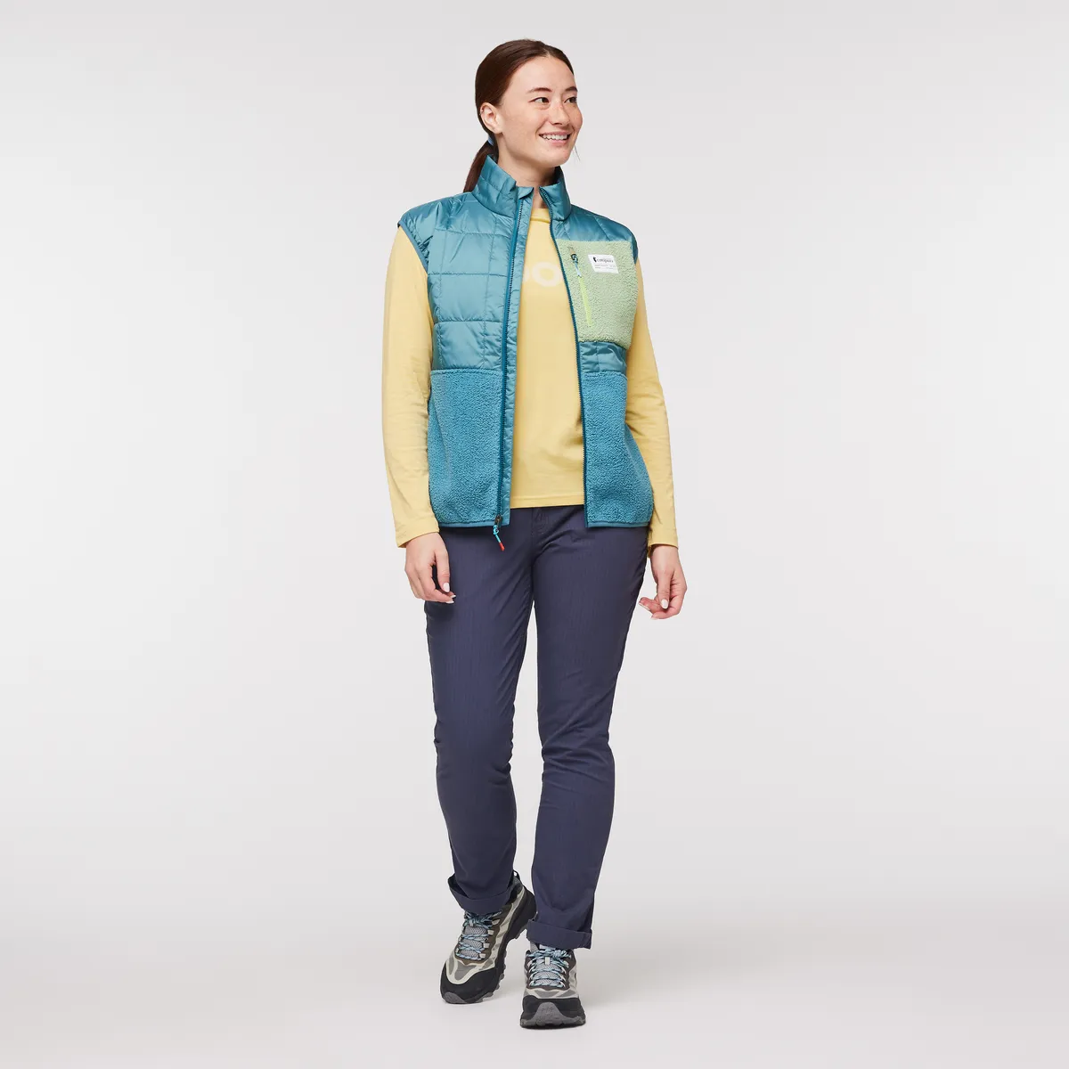 Cotopaxi Trico Hybrid Gilet femme Blue Spruce chaud