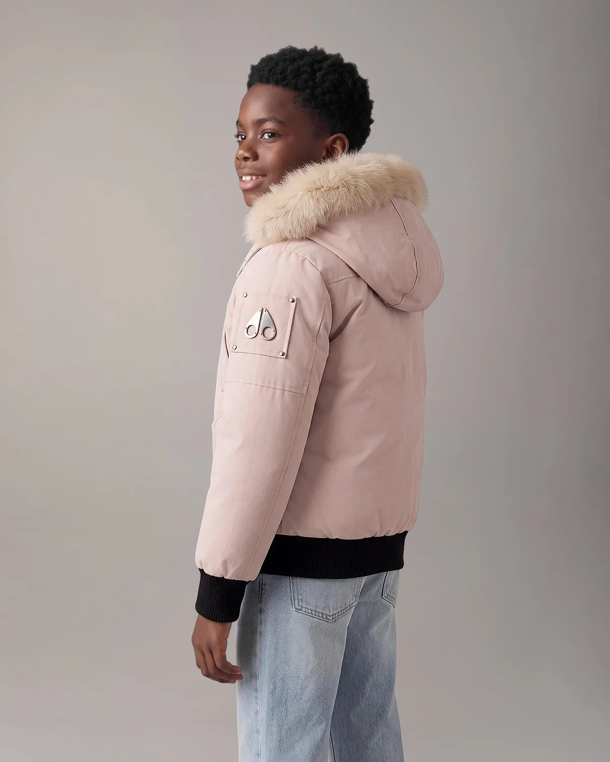 Moose Knuckles Original Down Bomber blouson rosewood duvet