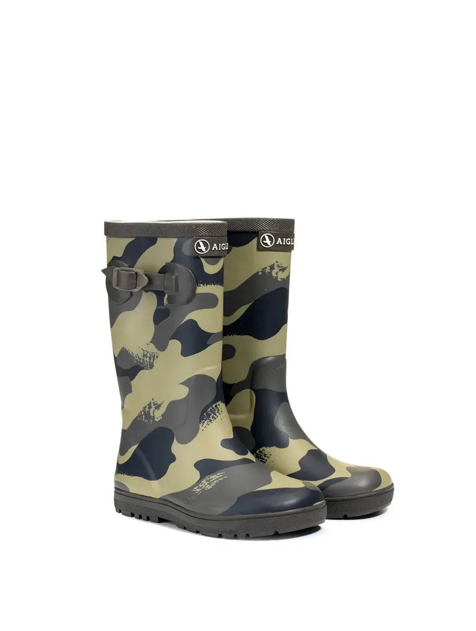 Aigle Woody-Pop Pt 2 botte pluie enfant 34 EU imprimée