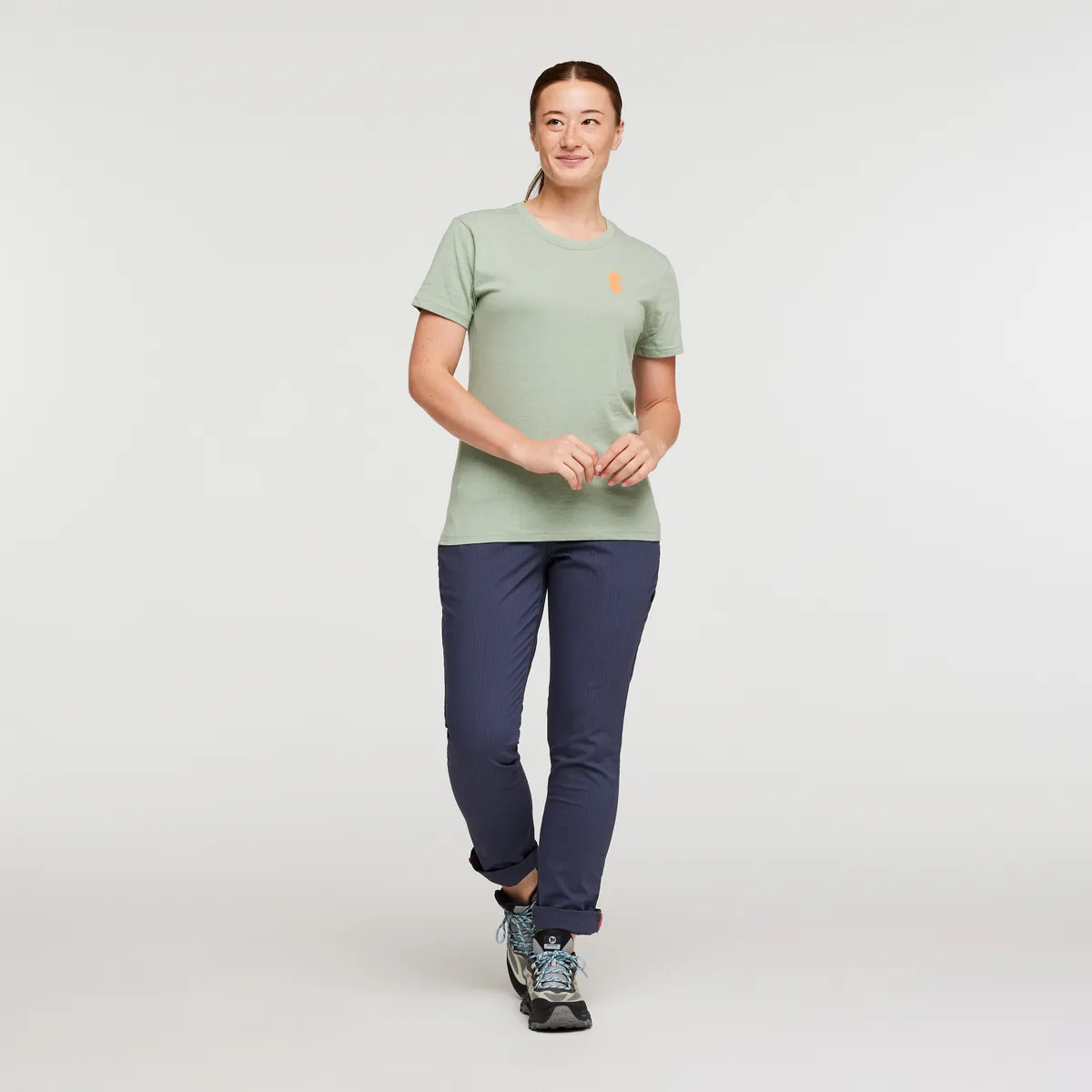 Cotopaxi Happy Day t-shirt femme Nectar M coton doux