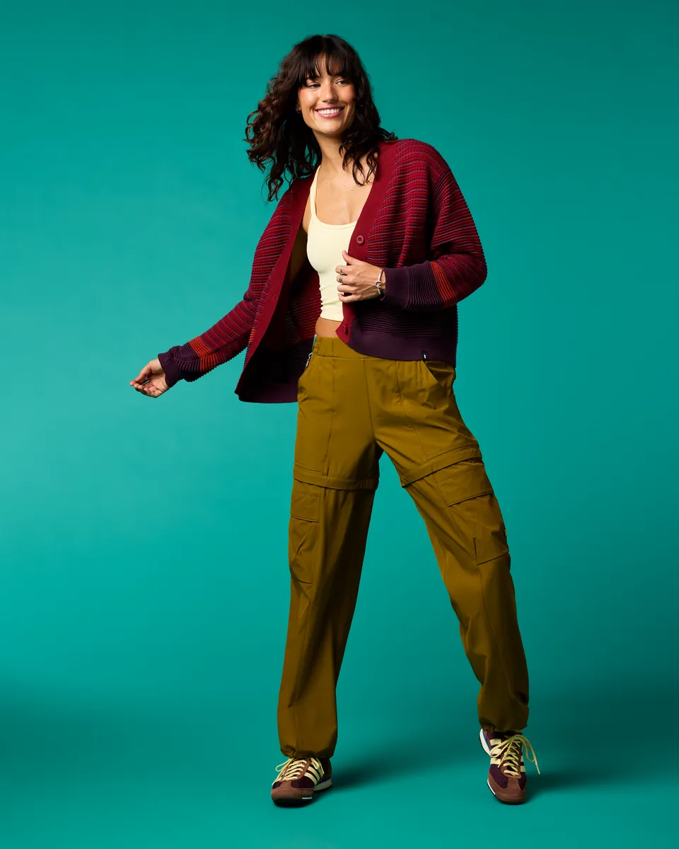 Cotopaxi Libre cardigan femme Chalk maille