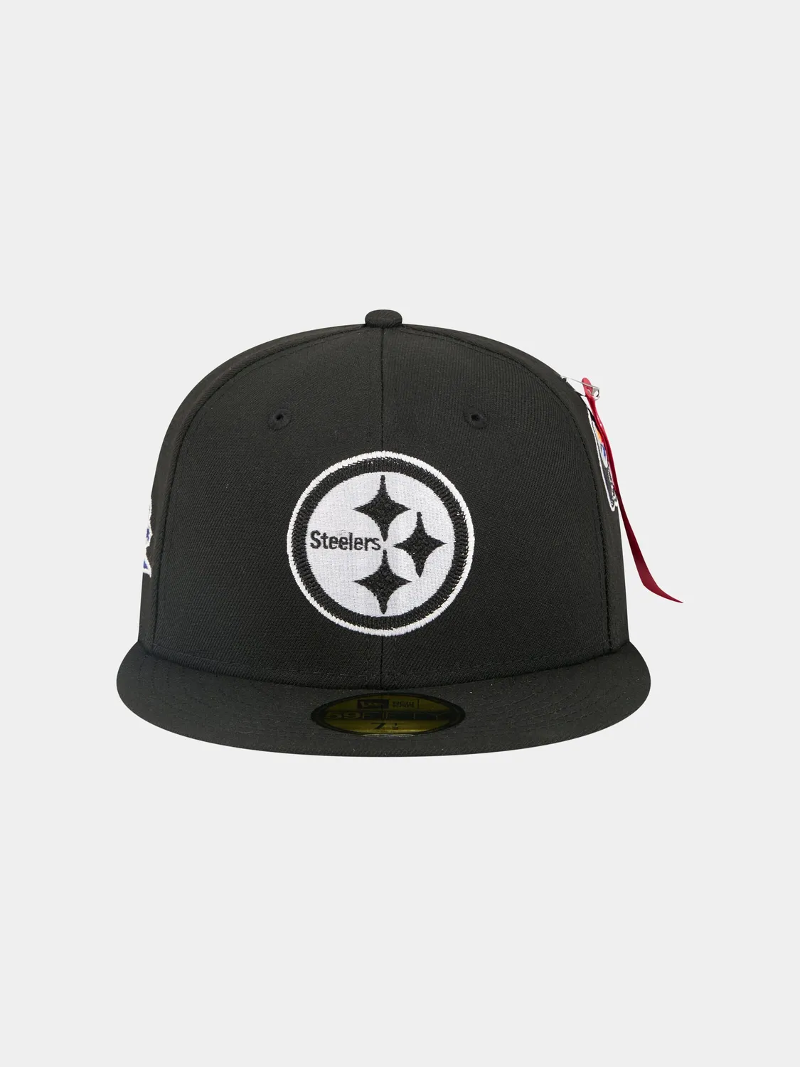 Steelers x Alpha x New Era 59Fifty casquette fitted noire