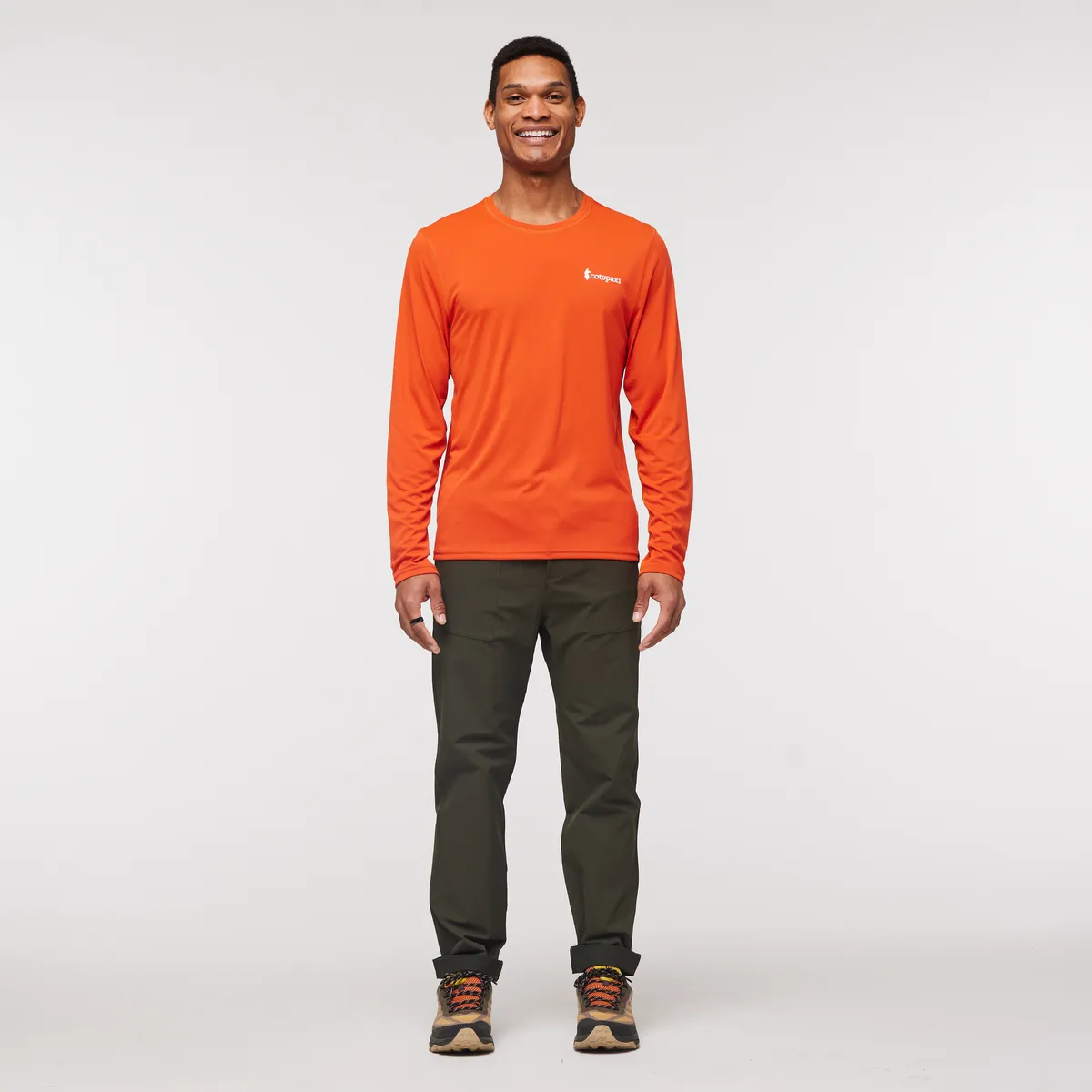 Cotopaxi Fino Long-Sleeve t-shirt homme Sea Glass respirant