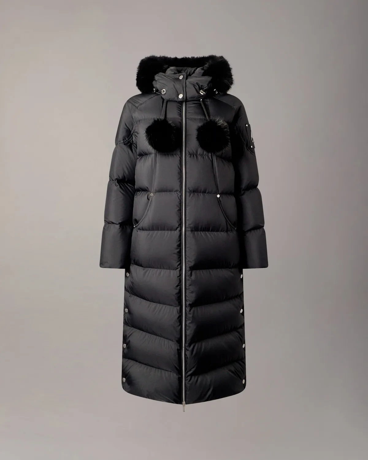 Moose Knuckles Everest doudoune longue noire grand froid