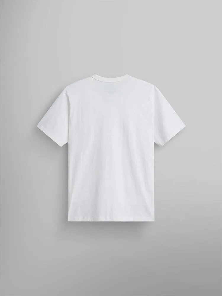 Alpha Industries NASA Pocket t-shirt blanc coton poche poitrine