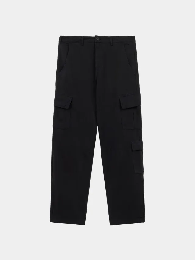 Alpha Industries ACU pantalon cargo noir coton