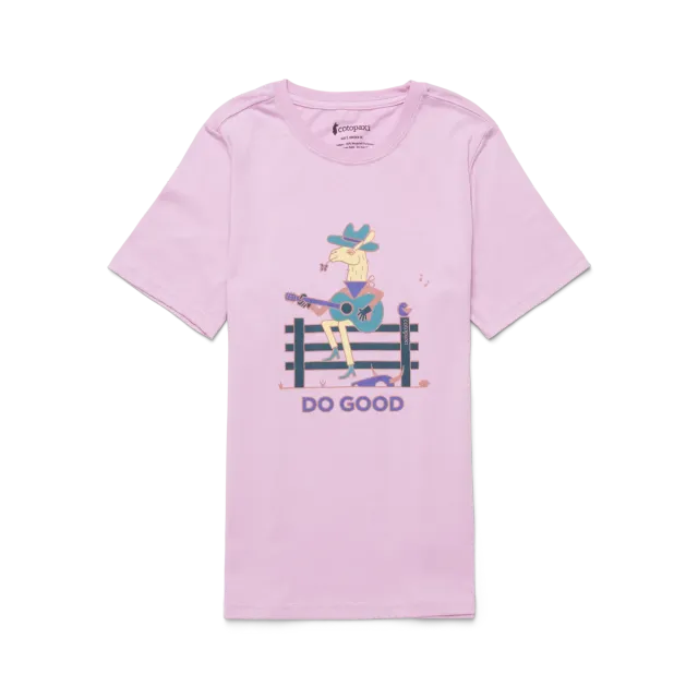 Cotopaxi Lone Llama t-shirt enfant Orchid Bloom coton doux