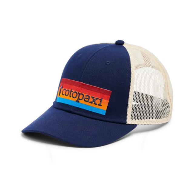 Cotopaxi Horizon casquette trucker Deep Ocean réglable